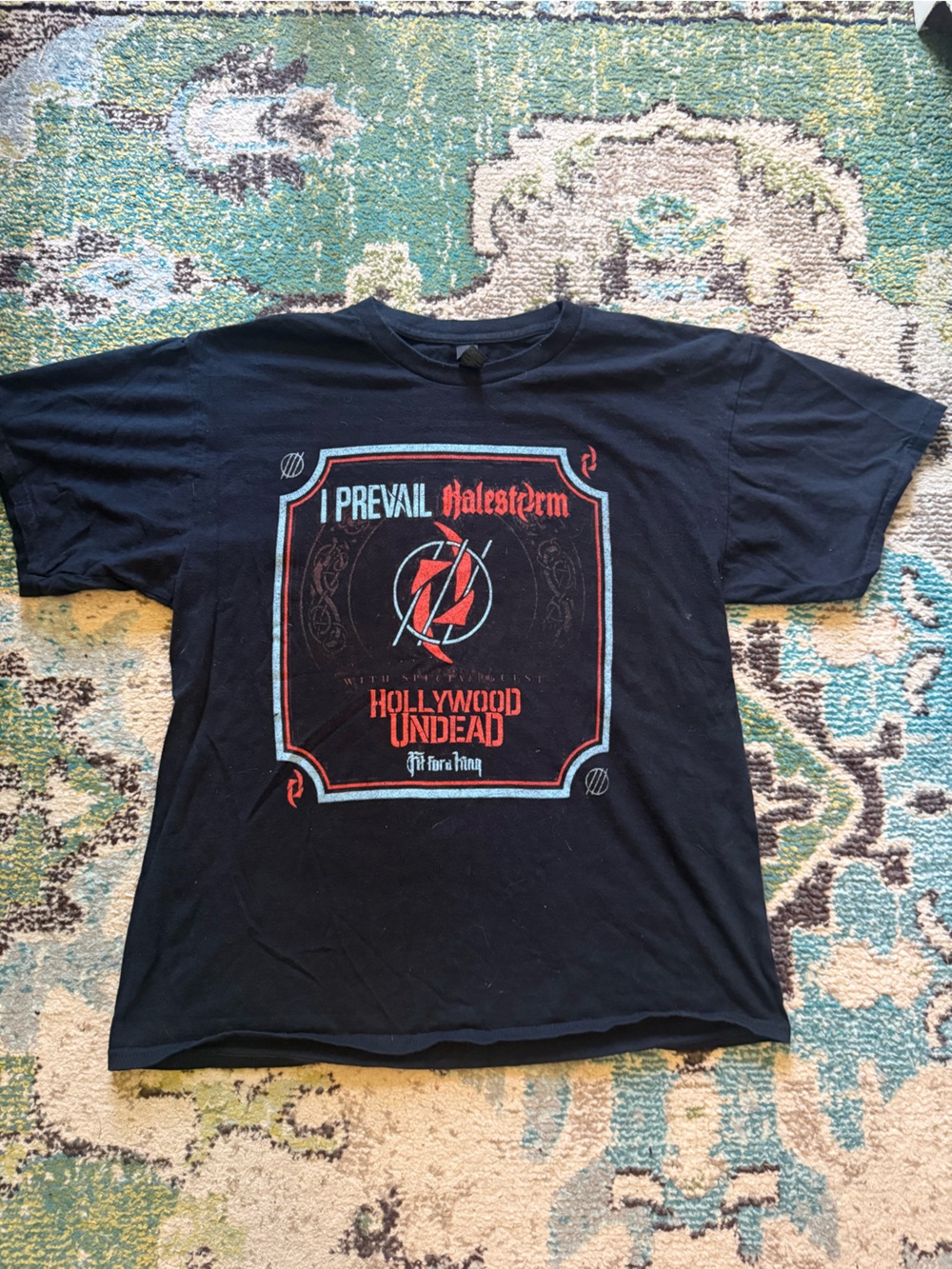 Gildan Heavy Cotton Halestorm I Prevail 2024 Tour Band T-Shirt XL